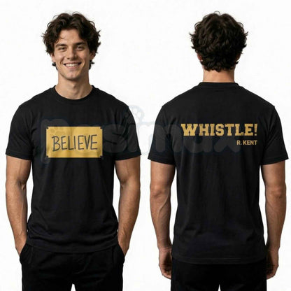 Ted Lasso Believe T-Shirt – Yellow Sign Richmond AFC Comedy Unisex Tee