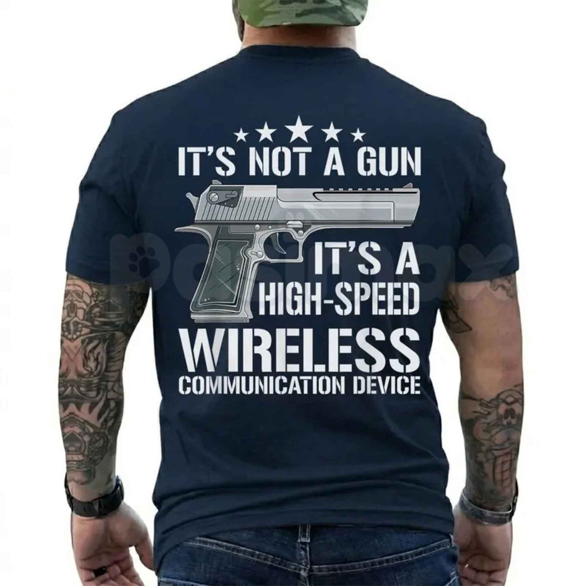High Speed Wireless Communication T-Shirt – Funny Tactical Operator Graphic Unisex Tee