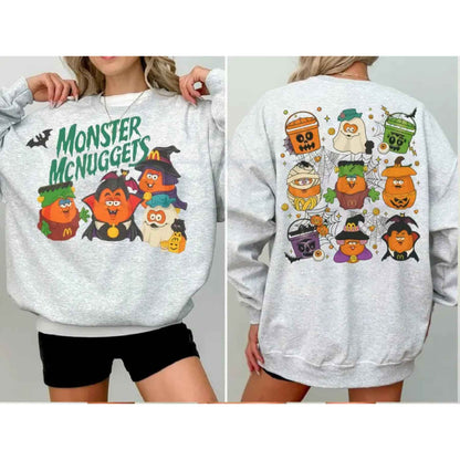 McNuggets Buddies 2-Sided Sweatshirt | Vintage 90s Pop Culture Crewneck