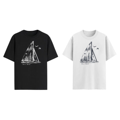 Banana Republic Graphic T-shirt - Retro Fashion Logo Tee, Classic Casual Apparel