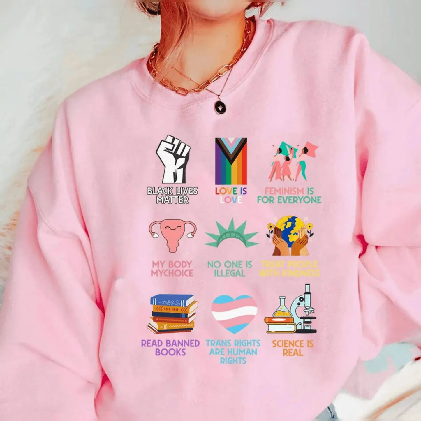 Idaho Teacher "Everyone is Welcome Here" Sweatshirt – Inclusion & Equality Top