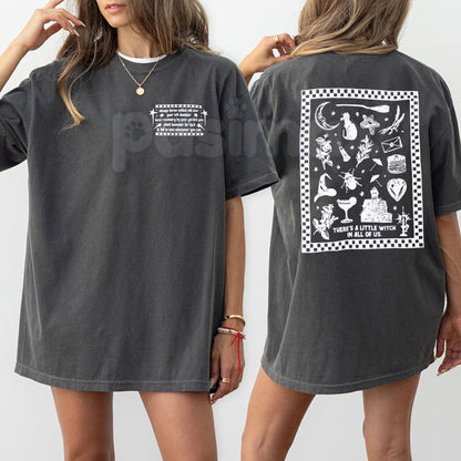 Practical Magic Shirt – Midnight Margaritas Witch Tee, Vintage Comfort Colors® Halloween Aesthetic