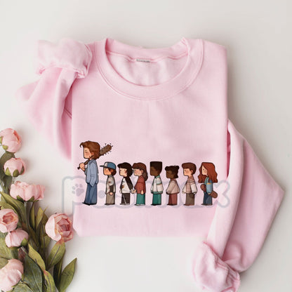 Stranger Steve and Seven Dwarfs Shirt Sweatshirt | Funny Stranger Things Disney Mashup Jumper | Steve Harrington Pop Culture Gift