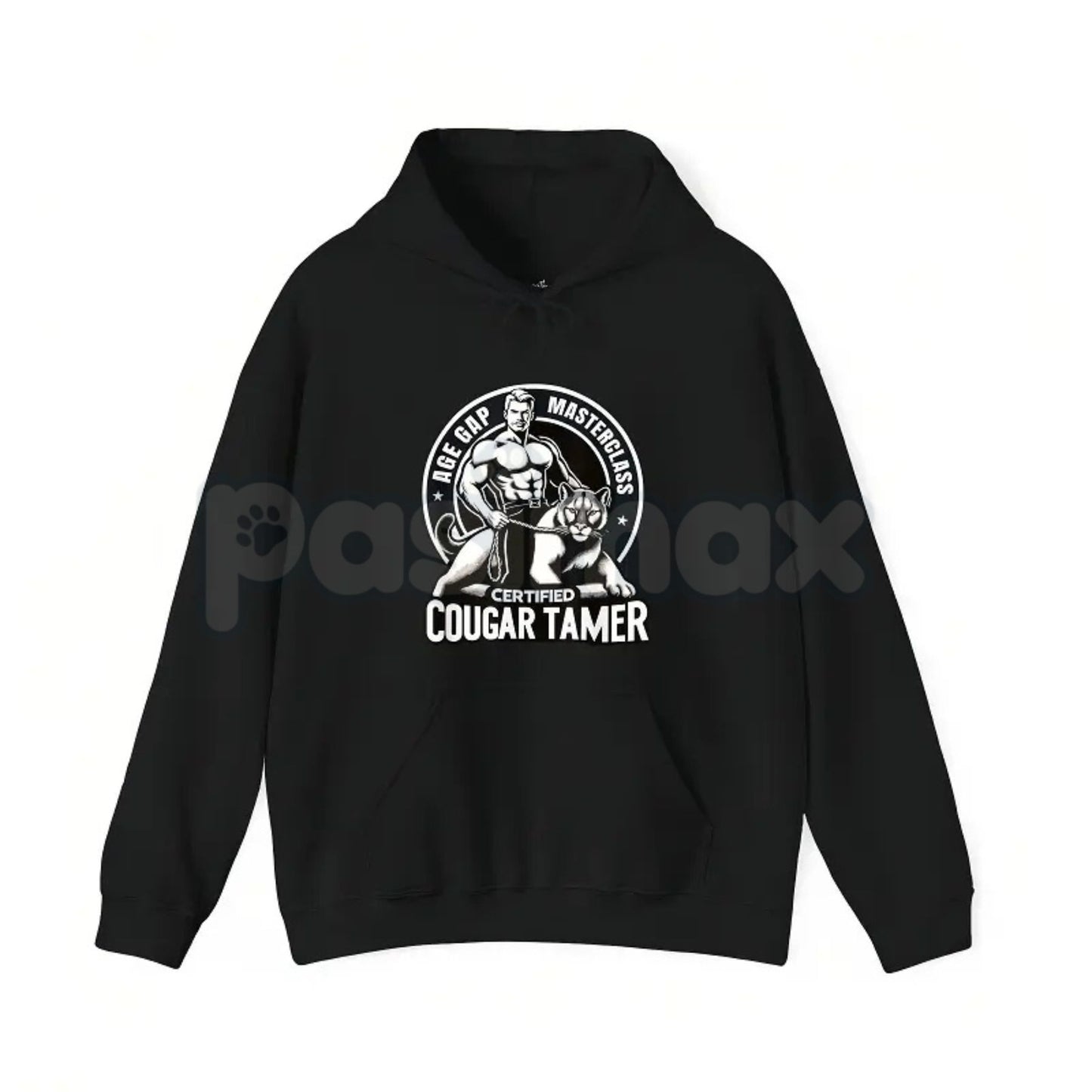 Certified Cougar Tamer Shirt – Funny Inappropriate Humor Hoodie & Sarcastic Gag Gift Sweatshirt