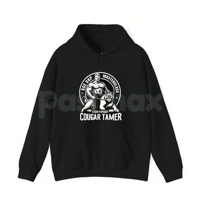 Certified Cougar Tamer Shirt – Funny Inappropriate Humor Hoodie & Sarcastic Gag Gift Sweatshirt