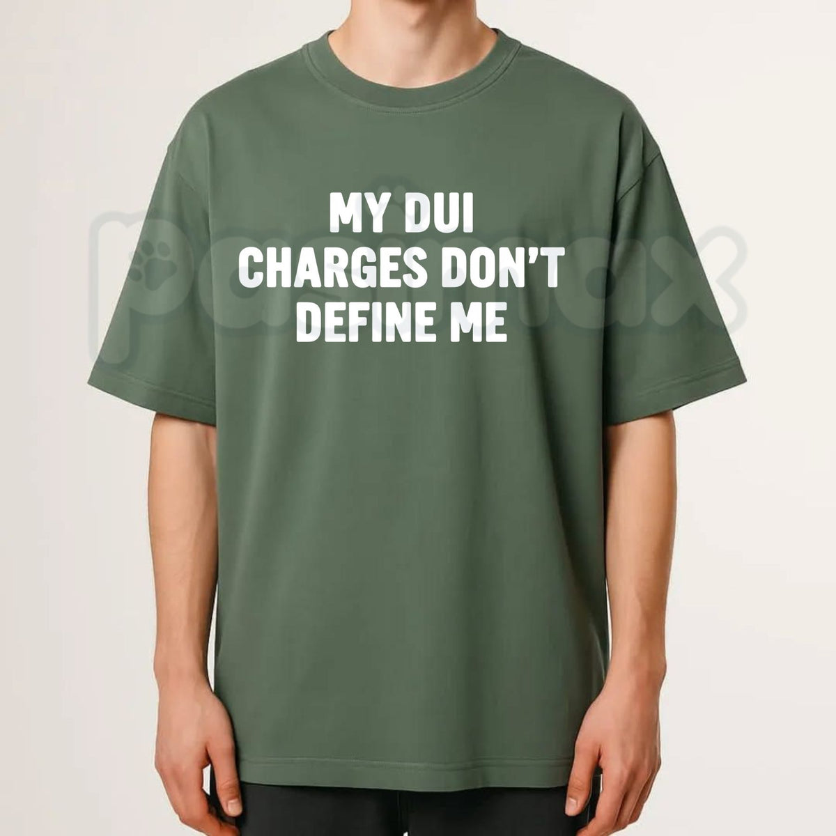 My DUI Charges Don't Define Me T-Shirt – Funny Sarcastic Quote Graphic Tee