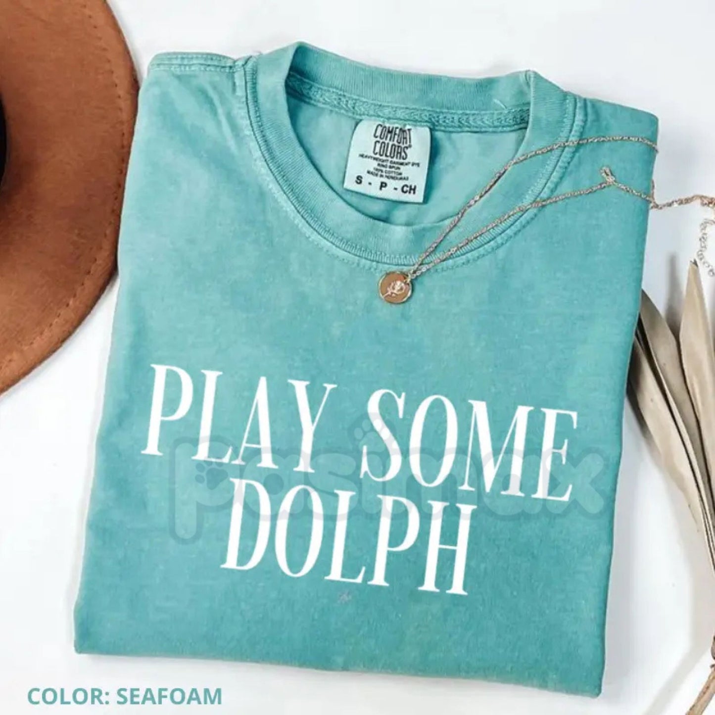Comfort Colors® "Play Some Dolph" T-Shirt – Hip Hop Tribute Quote Tee, Long Live Dolph Rap Legend Shirt, Trendy Memphis Hip Hop Gift for Women