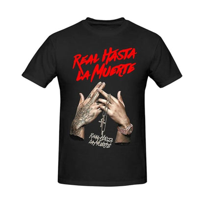 "Real Hasta La Muerte" Unisex T-Shirt - Bold Anuel AA Streetwear Graphic, Latin Trap Music Merch