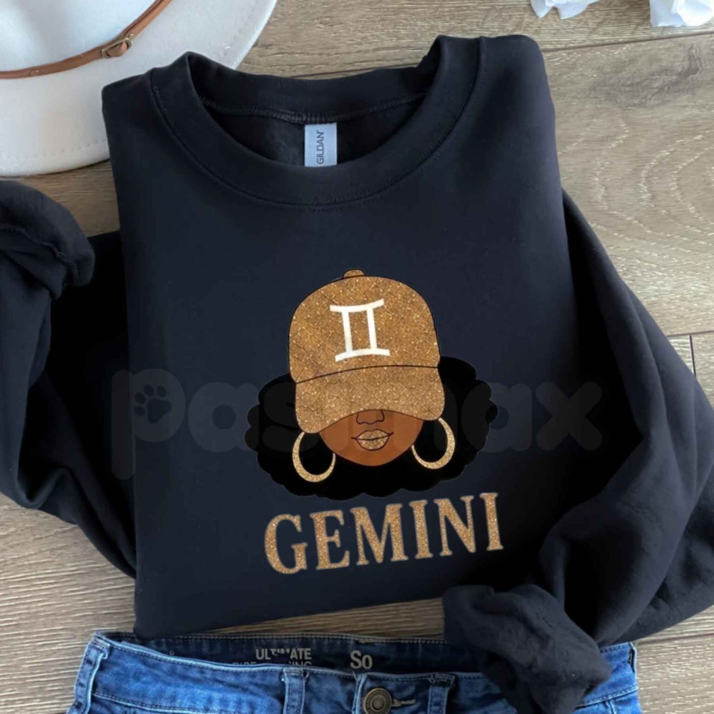 12 Zodiac Slay Girl Sweatshirt | Afro Zodiac Sign Graphic Crewneck