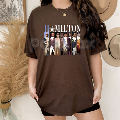 Hamilton 10th Anniversary "Legacy" T-Shirt - The Revolution Continues Graphic Tee, Broadway Musical Collector's Edition, Unisex Theatre Gift