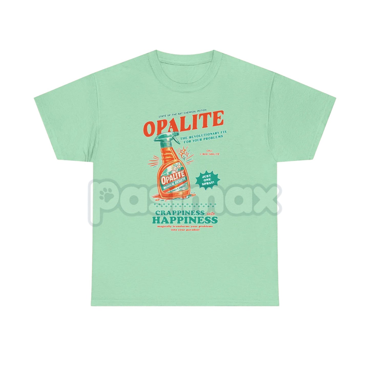 Comfort Colors® Opalite Magical Result T-Shirt – Aesthetic Crystal Healing Tee, Spiritual Manifestation Shirt, Celestial Gemstone Graphic Top