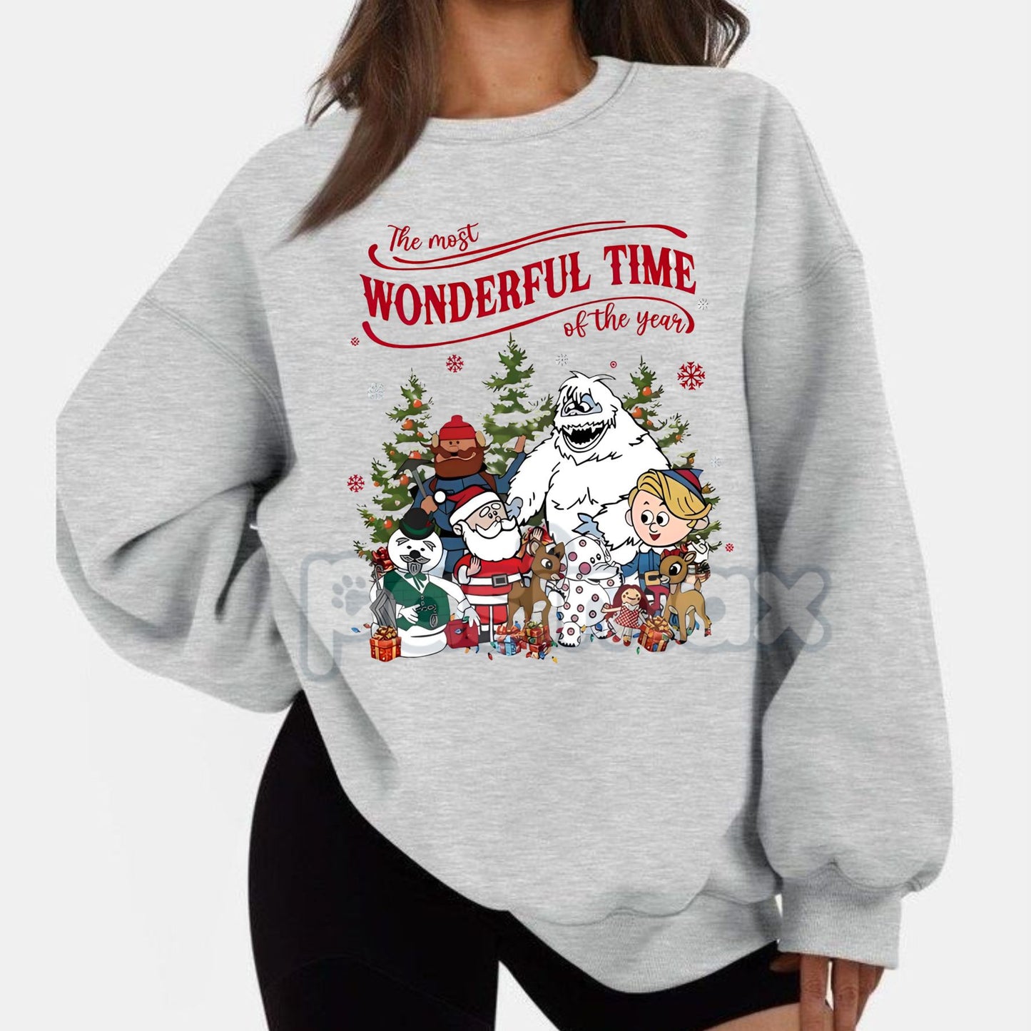 Vintage Rudolph Christmas Sweatshirt – Retro Holiday Crewneck Top