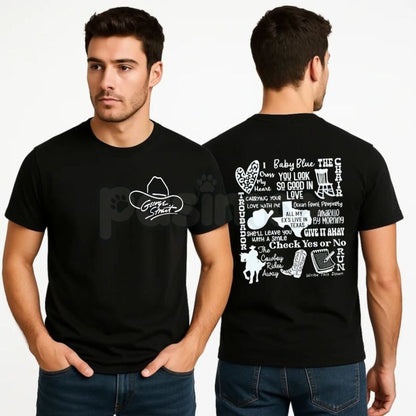 Vintage Cowboy Country Music Concert T-Shirt – Retro Western Aesthetic Graphic Tee