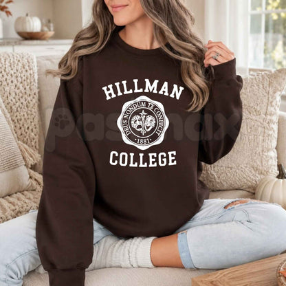 Hillman College Sweatshirt | Vintage 90s TV Collegiate Crewneck