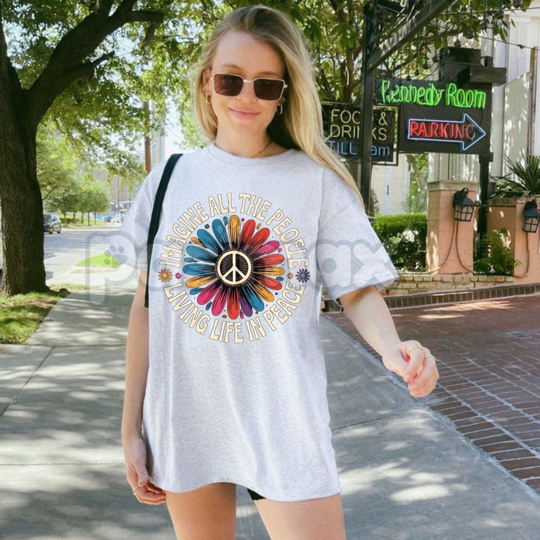 Imagine Peace - John Lennon Inspired Graphic T-Shirt – Pasimax