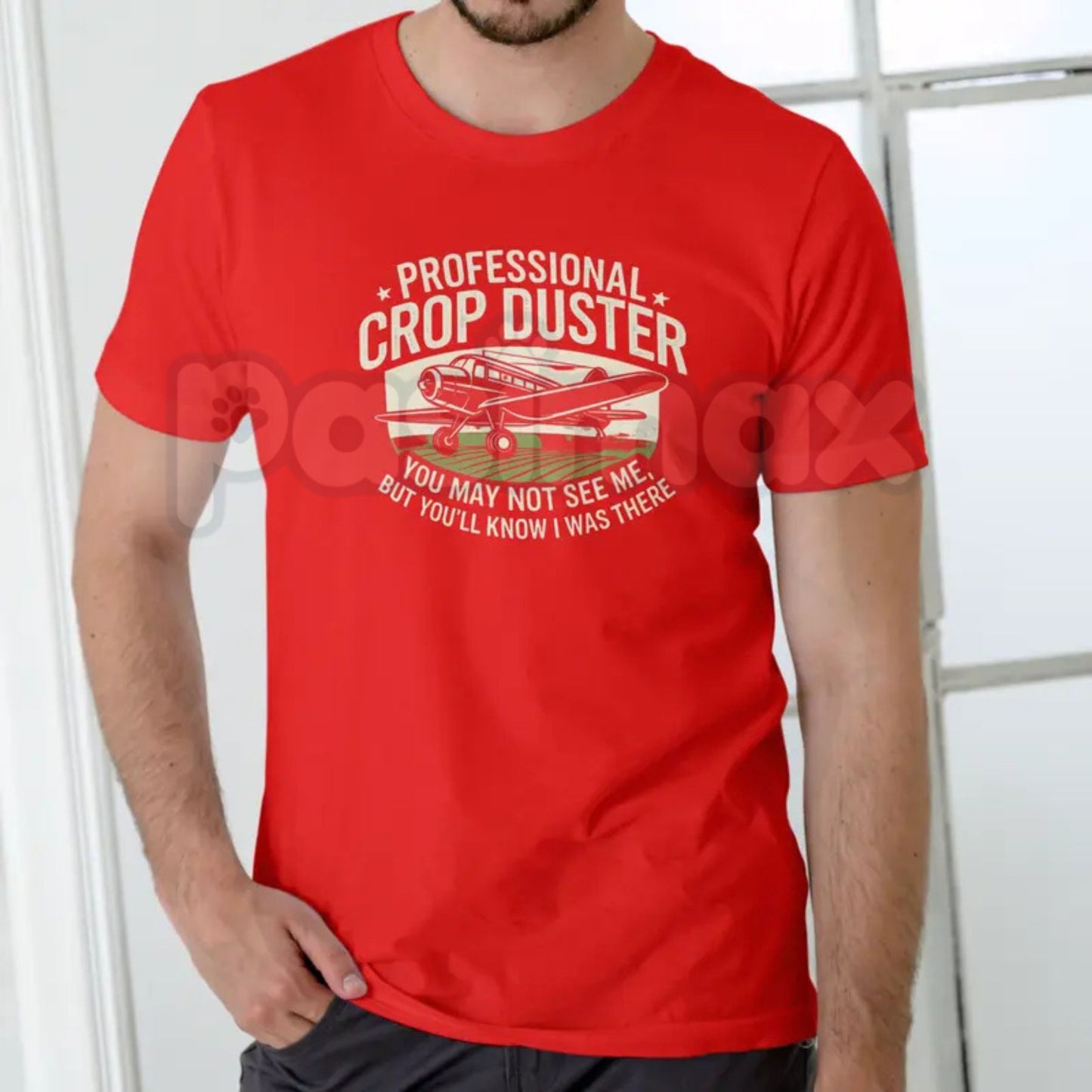 "Professional Crop Duster" Industrial Safety T-Shirt - Funny Hazmat Graphic Tee, Premium 100% Cotton Warning Label Shirt, Sarcastic Workwear Humor Top, Aviation Inspired Gag Gift for Men, Soft Lived-In Heavyweight Novelty Apparel