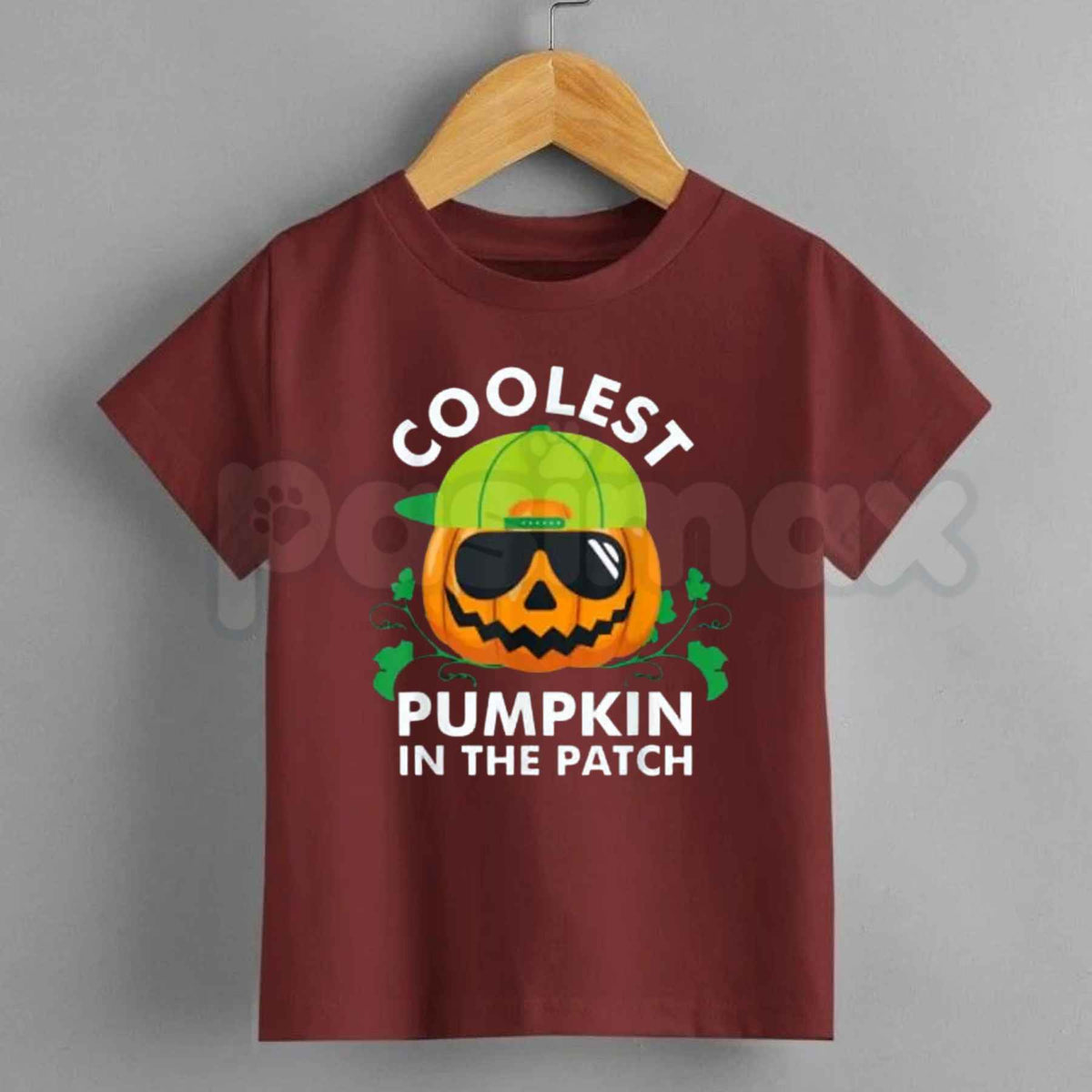 Coolest Pumpkin In The Patch T-Shirt – Kids Halloween Fall Youth Tee