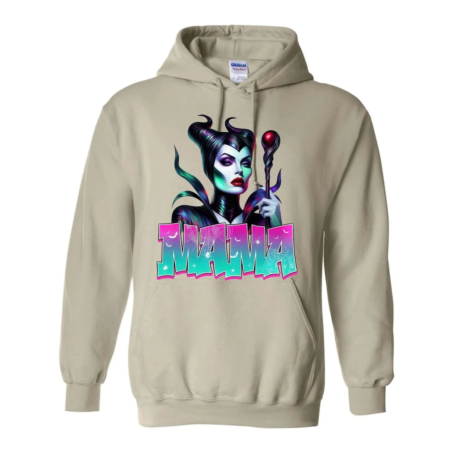 Spooky Mama Movies Characters Hoodie – Cool Halloween Pullover for Moms, Cozy & Funny Horror Film Fan Gift