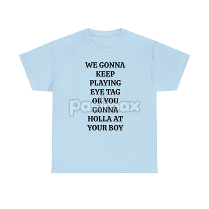 "Eye Tag Fever" T-Shirt - Party Tee Designed for Bars, Endless Fun Nights Apparel