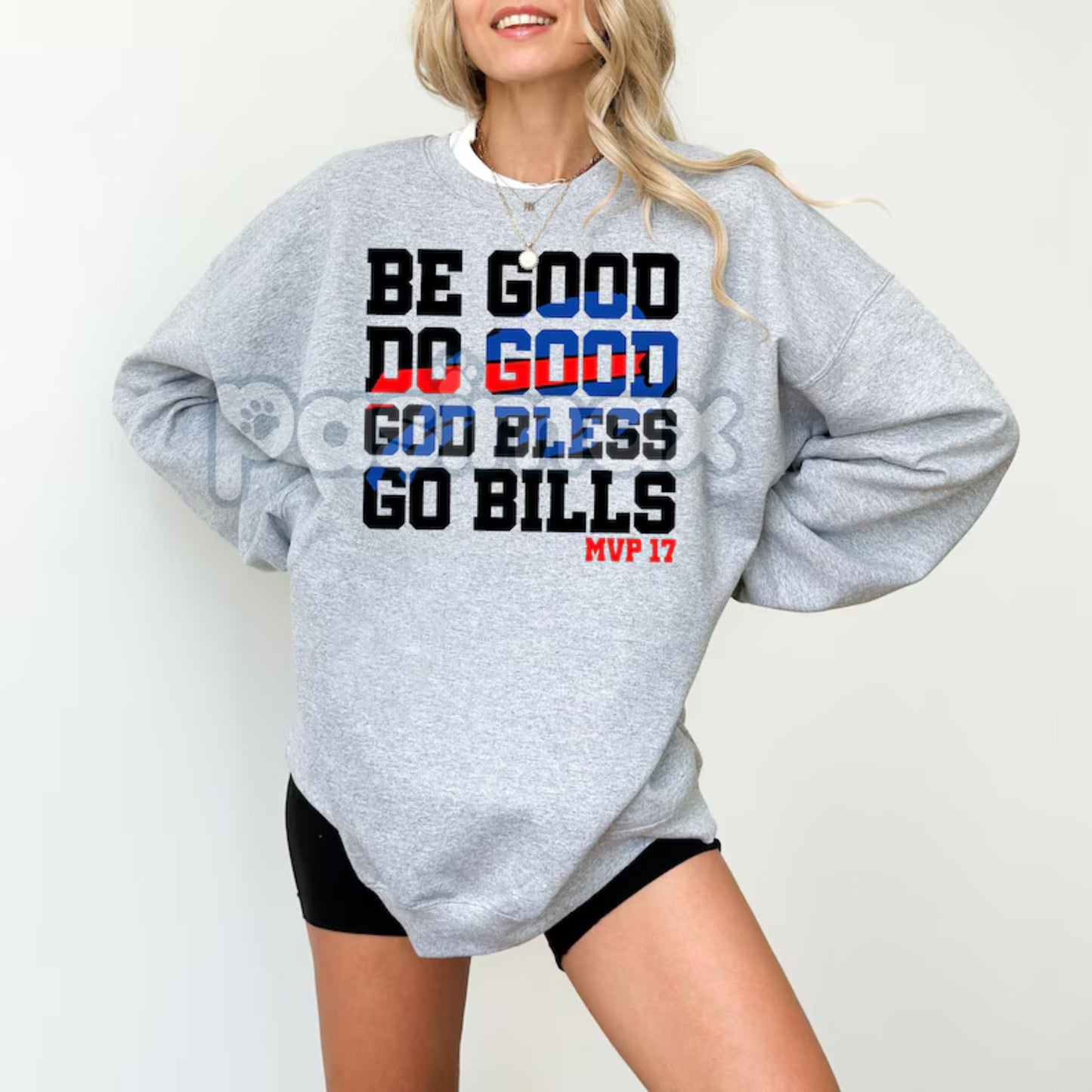 Josh Allen MVP 17 Sweatshirt – Buffalo Bills Fan Apparel
