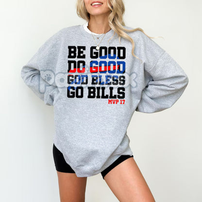 Josh Allen MVP 17 Sweatshirt – Buffalo Bills Fan Apparel