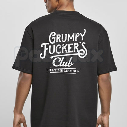 Funny "Grumpy F*ckers Club" T-Shirt – Sarcastic Graphic Novelty Humor Tee