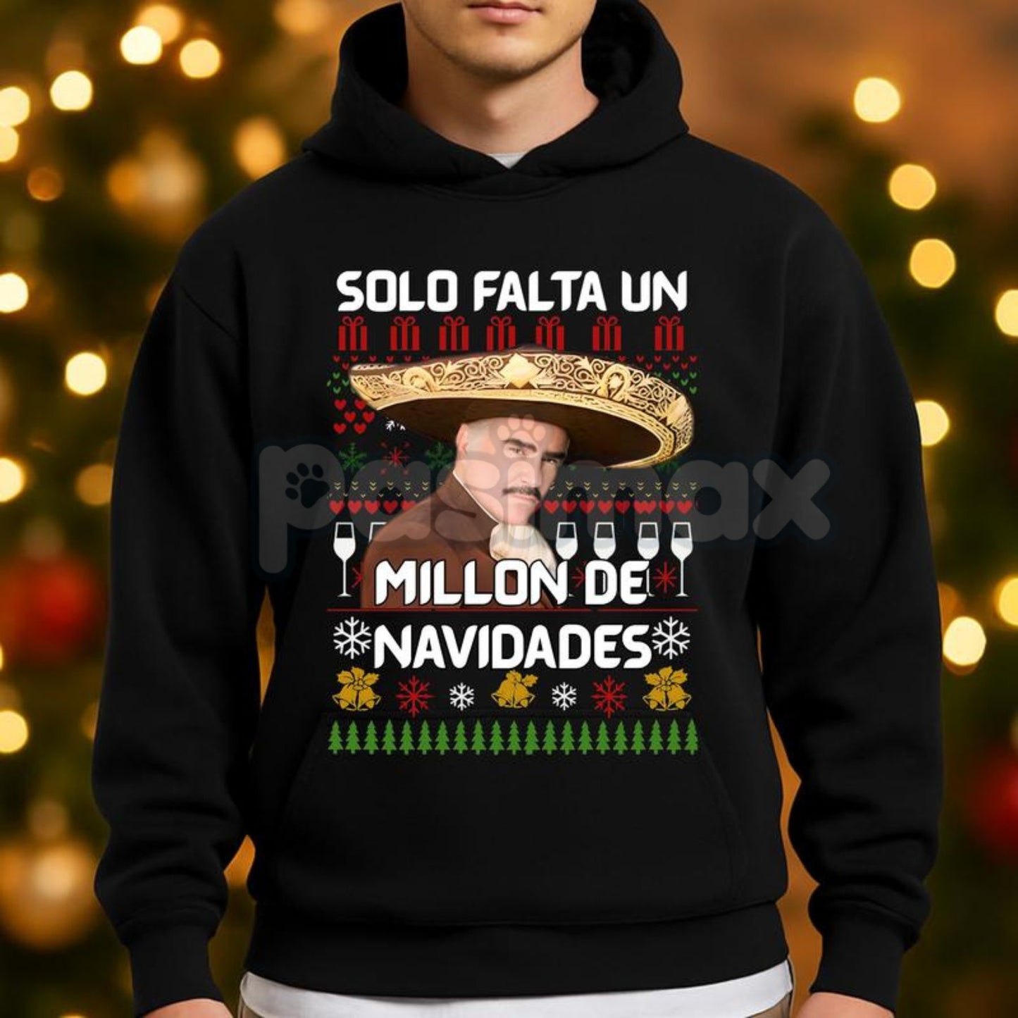 Mexican Christmas Sweatshirt & Hoodie – Festive Graphic Apparel, Unique Christmas Gift for Him & Her