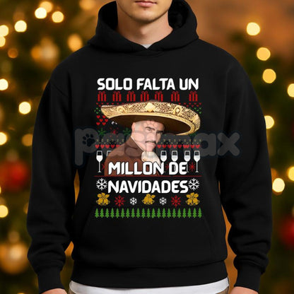 Mexican Christmas Sweatshirt & Hoodie – Festive Graphic Apparel, Unique Christmas Gift for Him & Her