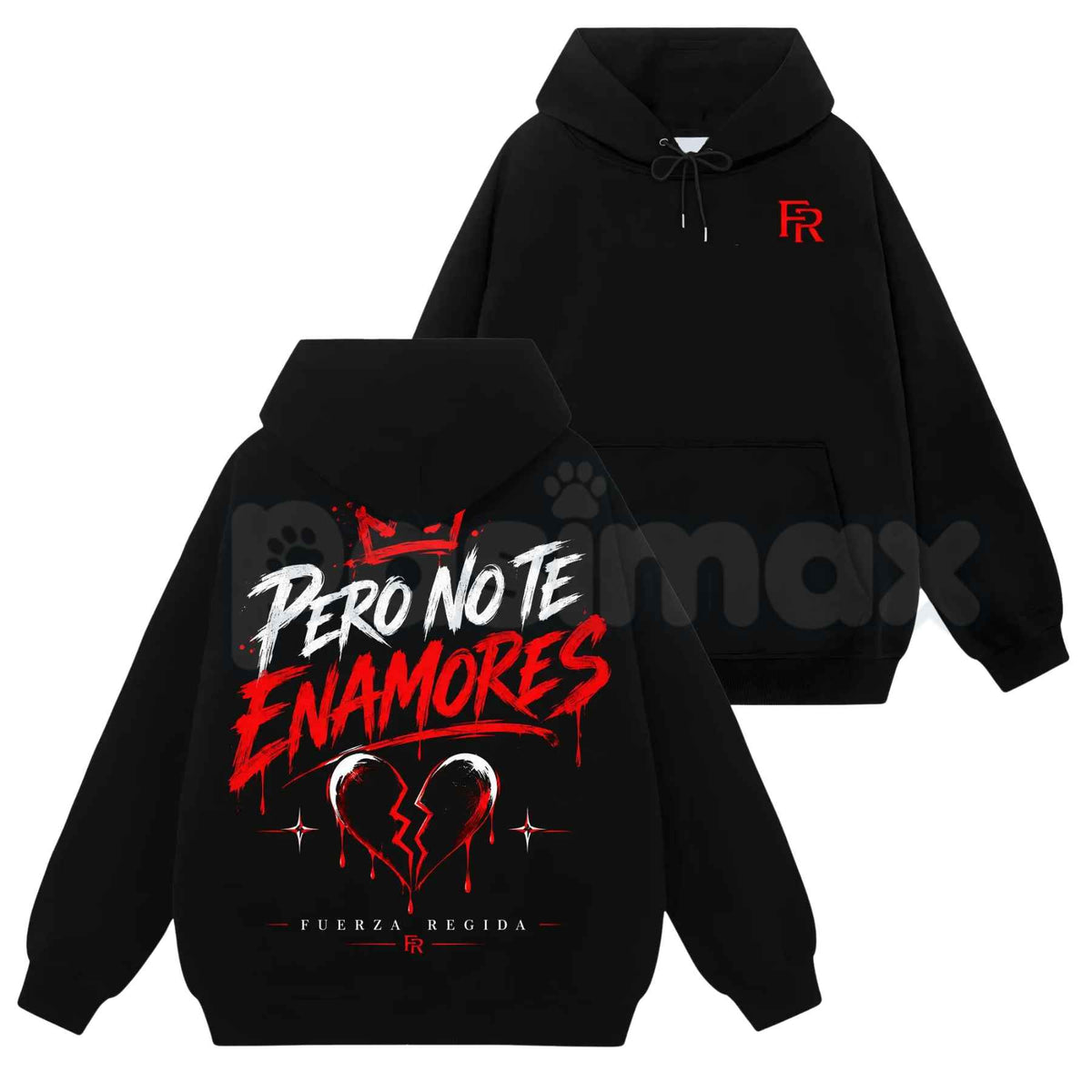 Vintage Pero No Te Enamores 667 Graphic Shirt – Fuerza Regida Corridos Hoodie & Latin Streetwear Sweatshirt