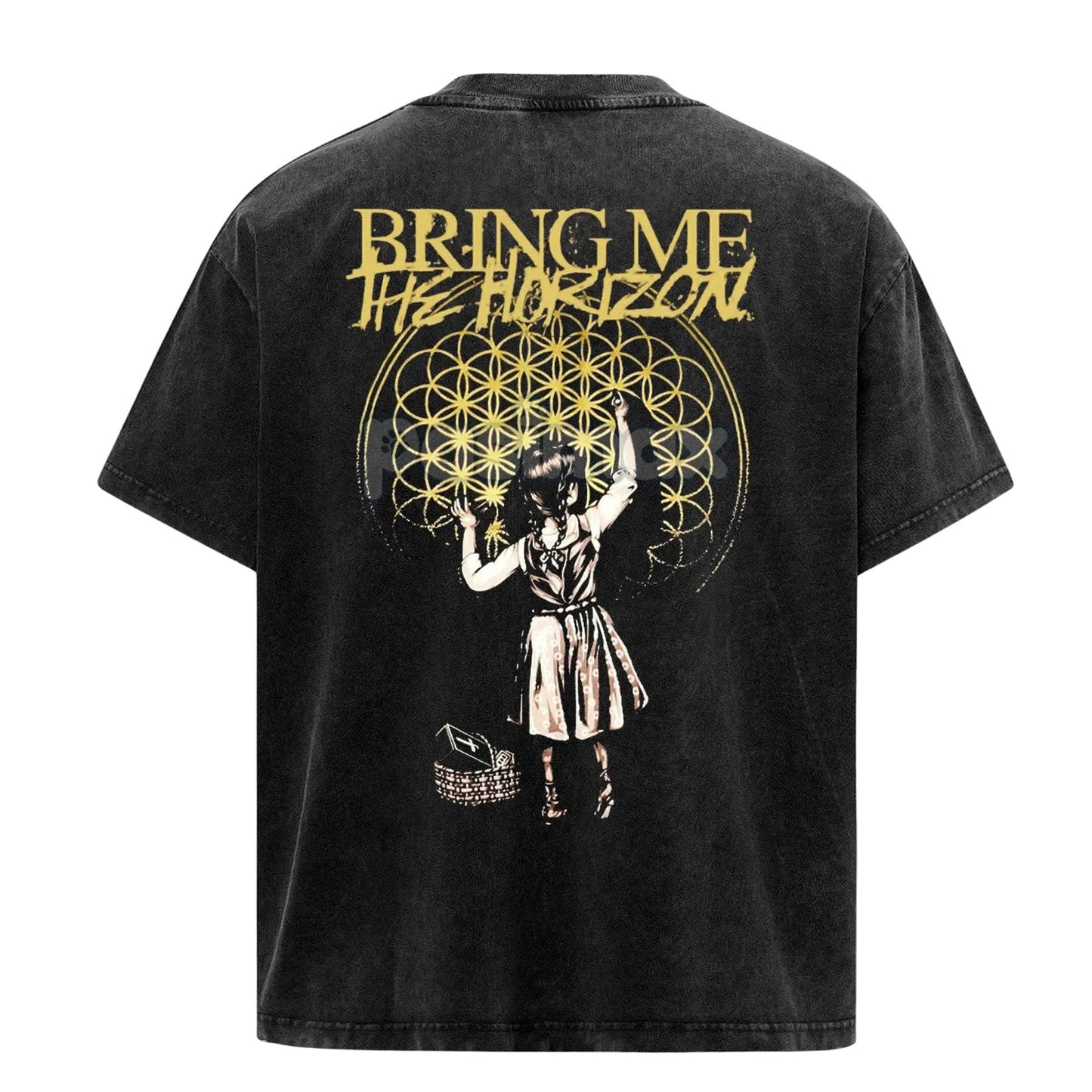 Retro BMTH Sempiternal T-Shirt – Bring Me The Horizon Band Tee, Vintage Washed Graphic Shirt