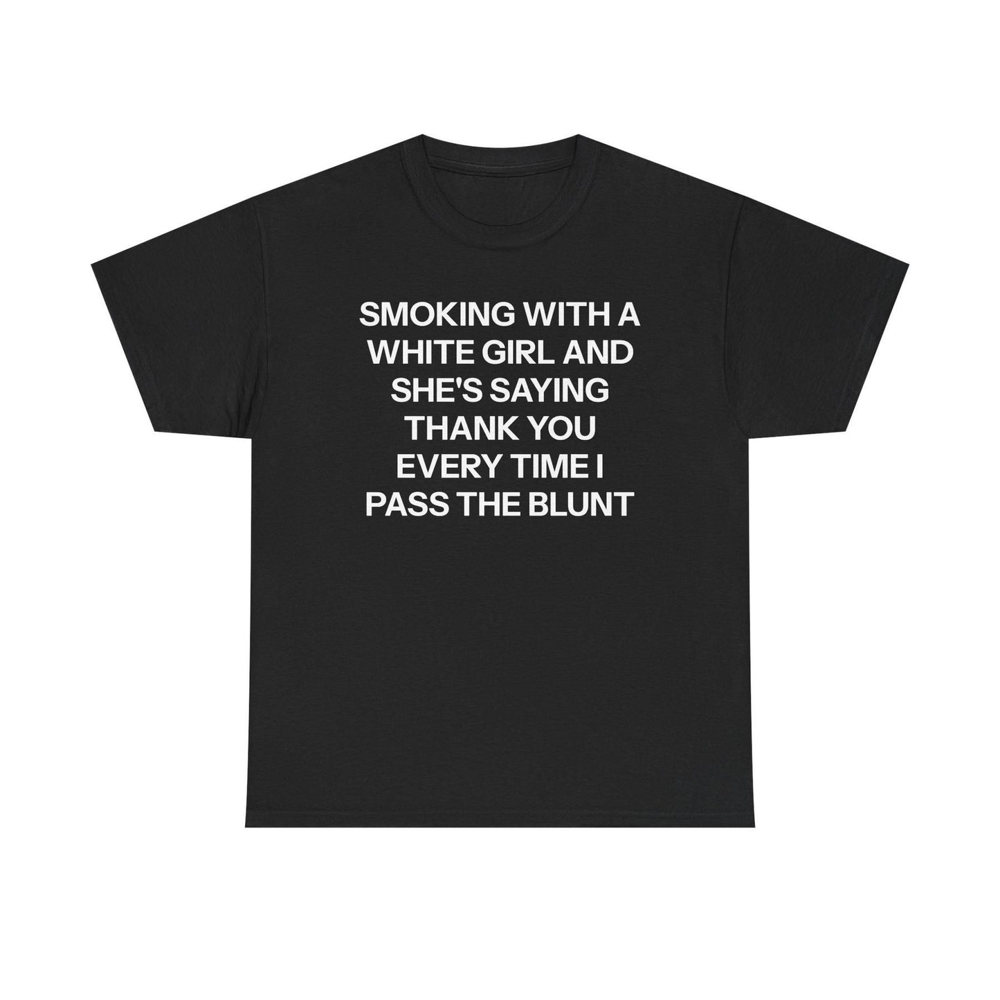 "She's Saying Thank You" T-Shirt - Funny Internet Meme Tee, Viral Humor Graphic Shirt