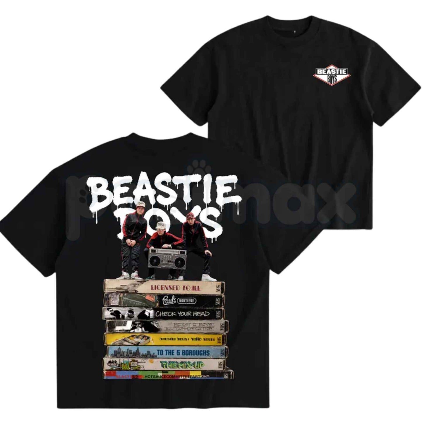 Beastie Boys Vintage Album T-Shirt – Classic Hip Hop Band Unisex Cotton Graphic Tee