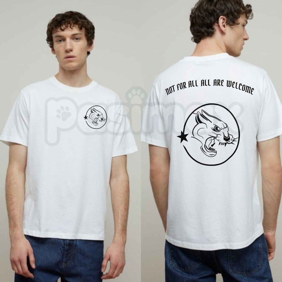 Not For All All Are Welcome T-Shirt – Funny Sarcastic Inclusion Unisex Tee
