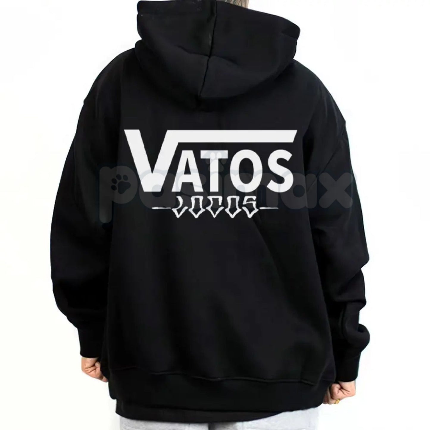 Chicano Clothing Vatos Loc Forever El Gallo Negro – Lowrider Oversized Graphic Tee, Heavy Sweatshirt & Hoodie