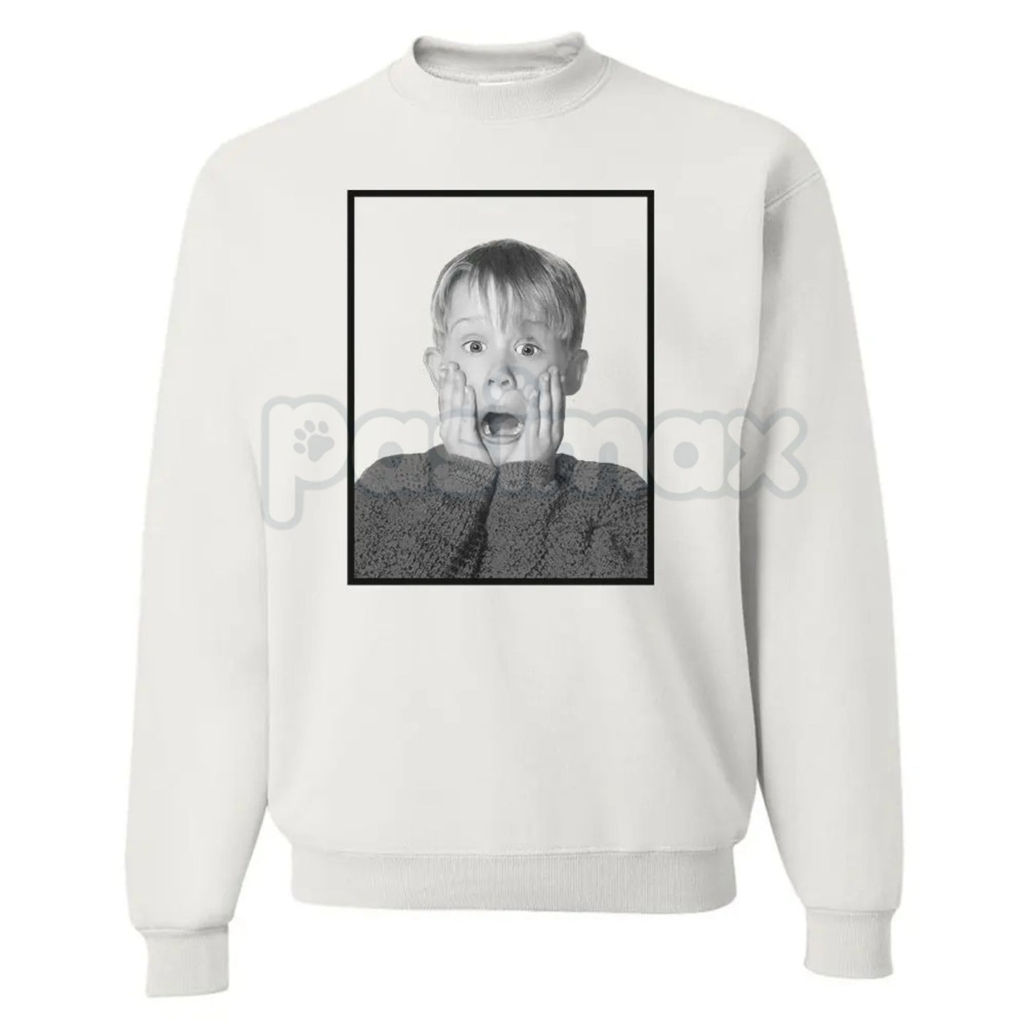 'Home Alone' Booby Trap Blueprint Sweatshirt | Minimalist Movie House Layout Jumper | Kevin's Defense Schematic Fan Gift