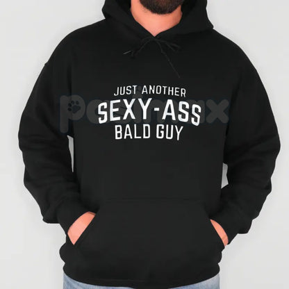Bald Guy Print Men's Crew Neck – Fashionable Sports T-Shirt, Sweatshirt & Hoodie Collection