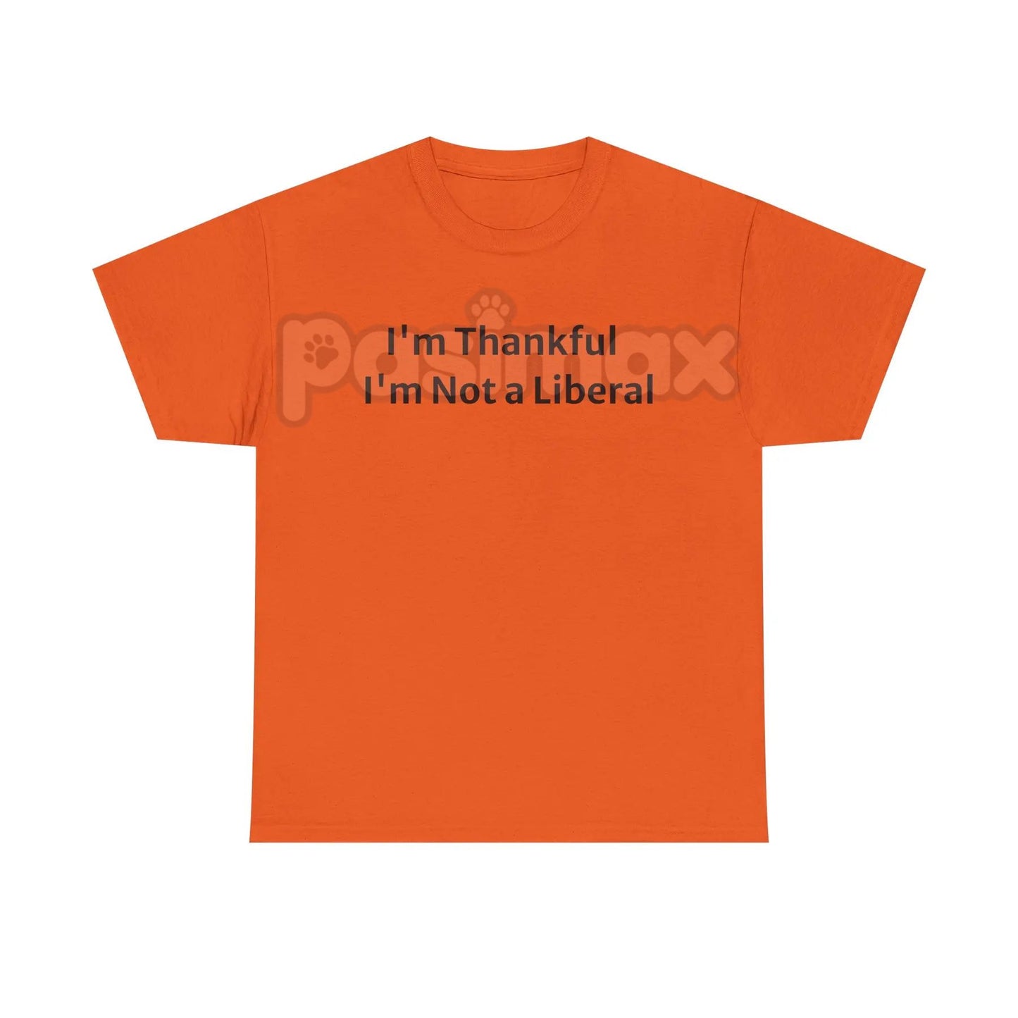 Funny "Not a Lib" Thanksgiving Shirt - Conservative Holiday Humor Tee, Anti-Woke Dinner Party Gift, Political Statement Apparel