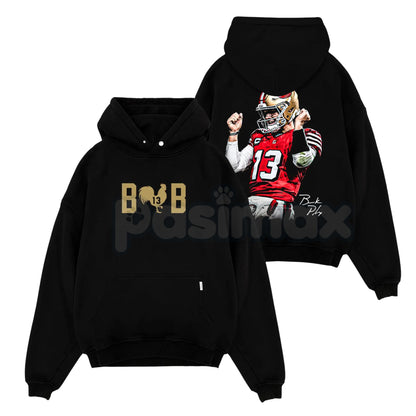 Brock Purdy 13 'Big Cock Brock' For Niner Gang – Funny Game Day Cotton Hoodie, T-Shirt & Sweatshirt