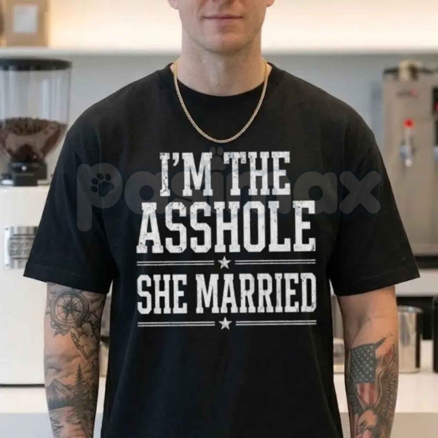 Couples Matching T-Shirts – Real Women Marry & I'm The She Married Funny Unisex Cotton Tees