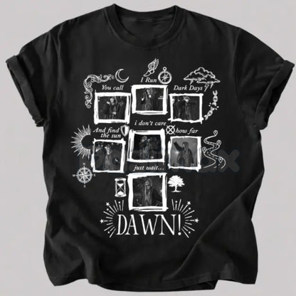 "Into The Sun" Lyrics T-Shirt – Funny Vintage Inspired Road Trip Graphic Tee