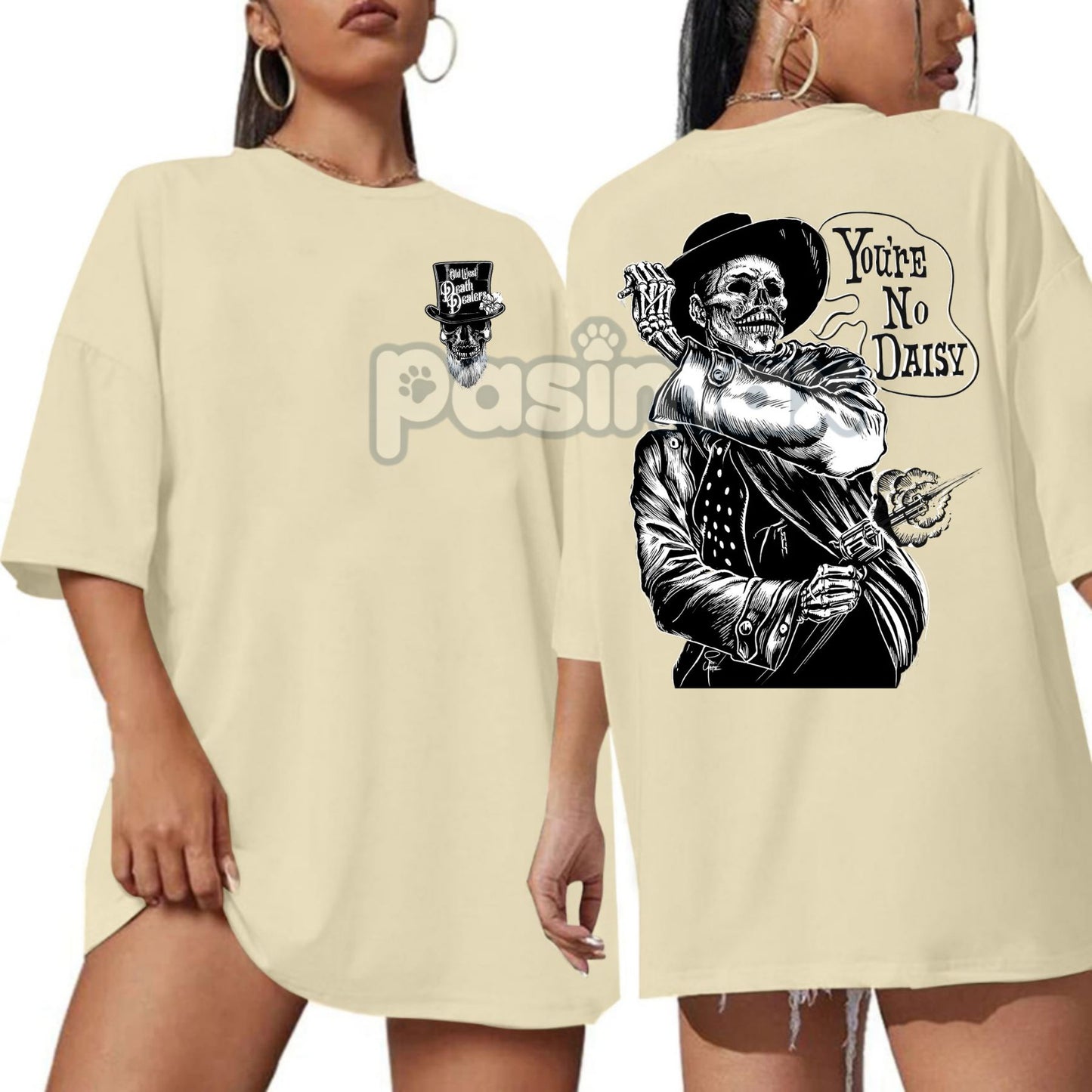 Doc Holliday "No Daisa" T-Shirt - 90s Vintage Tactical Apparel, Classic American Style Gift