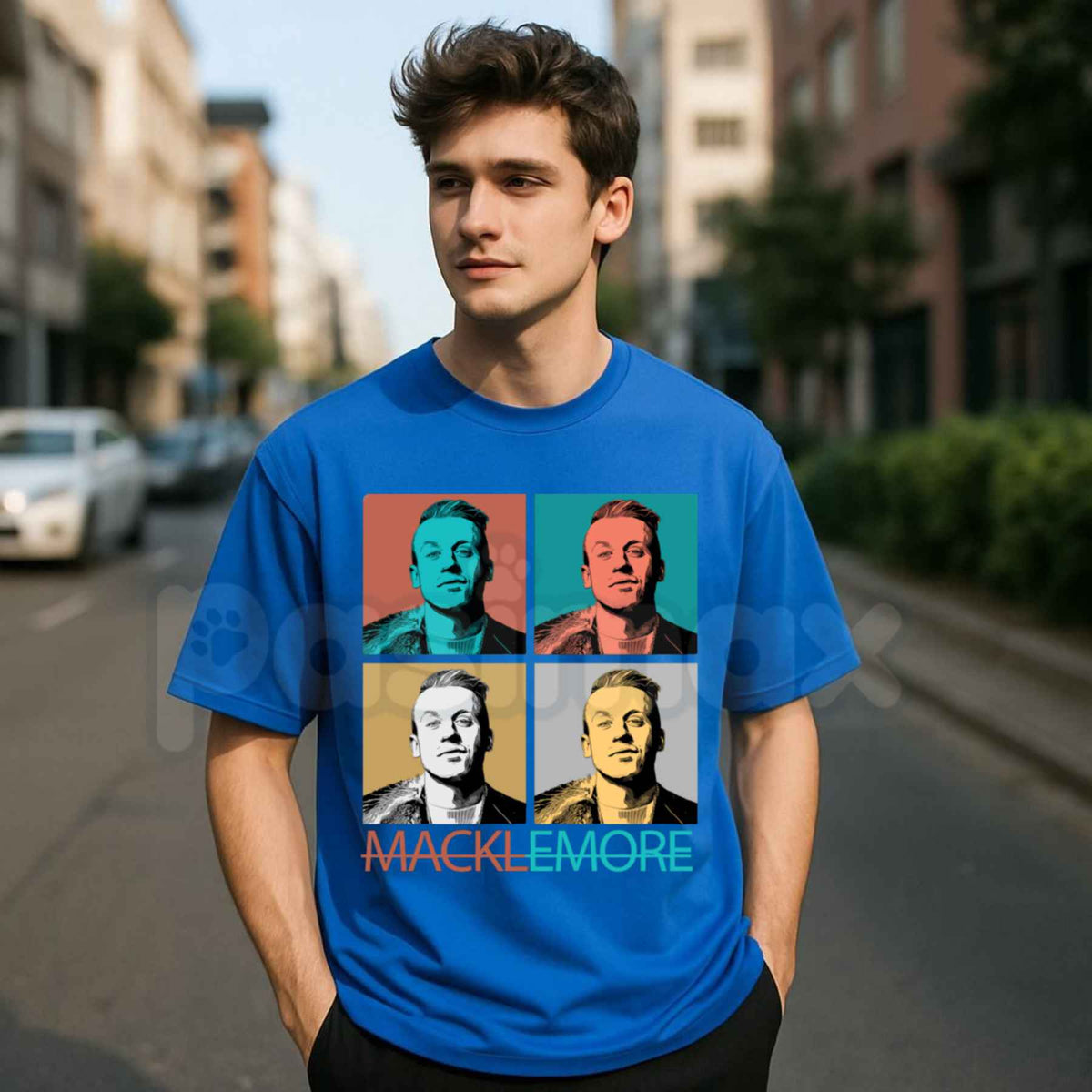 Retro Pop Art Macklemore Bold Moves T-Shirt – Hip Hop Pop Culture Unisex Tee
