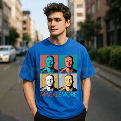 Retro Pop Art Macklemore Bold Moves T-Shirt – Hip Hop Pop Culture Unisex Tee