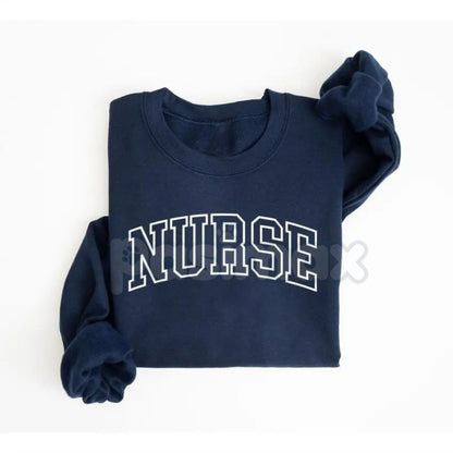 Nurse Sweatshirt | Dedicated Healthcare Professional Jumper | Comfortable RN LPN Gift | Nursing School Graduate Crewneck