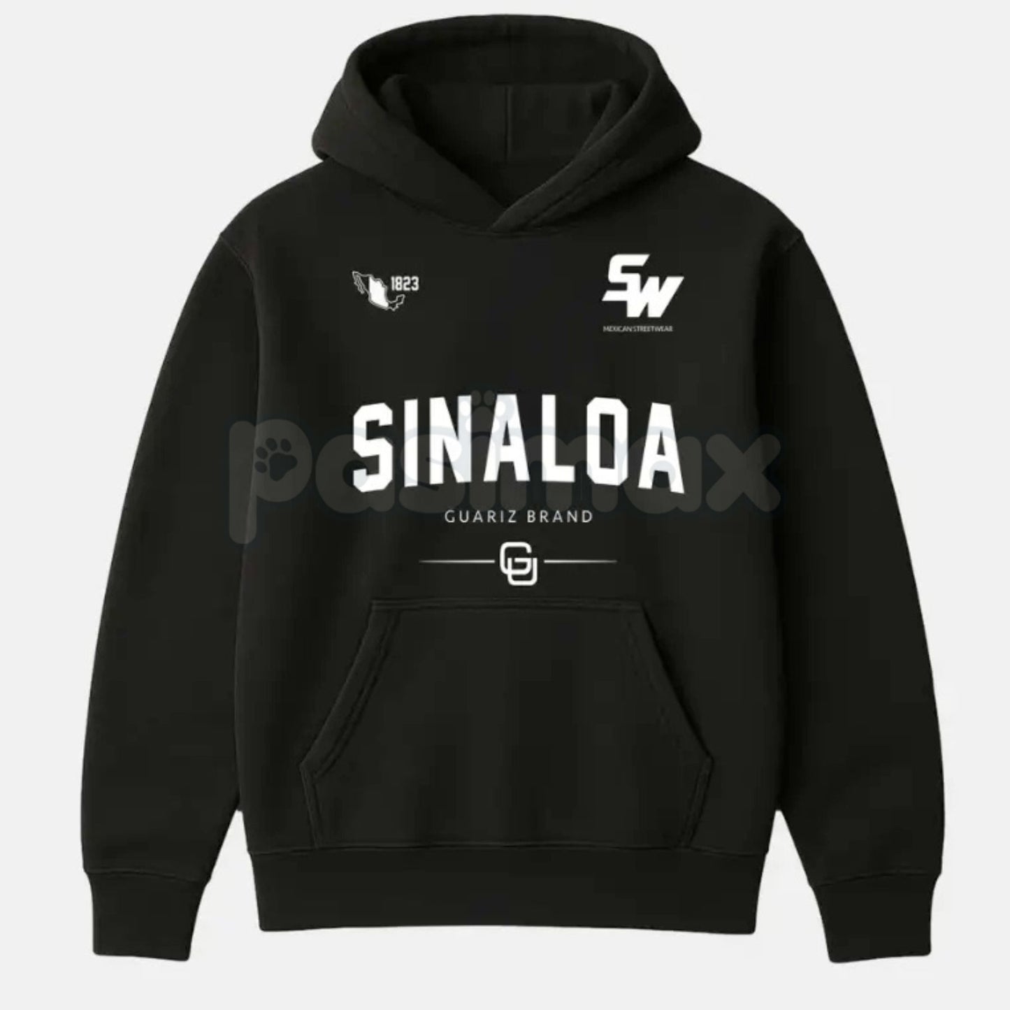 MX STREETWEAR STATE Hoodie – Custom State Pride Pullover, Mexican Culture & Streetwear Graphic Apparel, Unisex