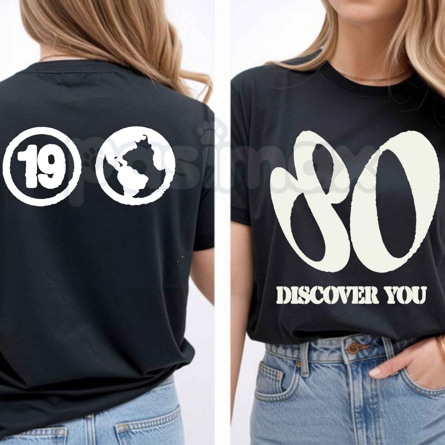 Men's Discover You T-Shirt – Inspirational Graphic Print Streetwear Tee, Casual Cotton Short Sleeve Shirt