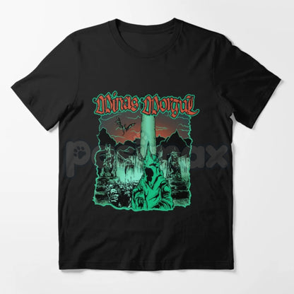 Vintage Minas Morgul Graphic Tee - Nazgûl Morgul King Shirt, Dark Lord of the Rings Movie Apparel, Tolkien Fan Gift