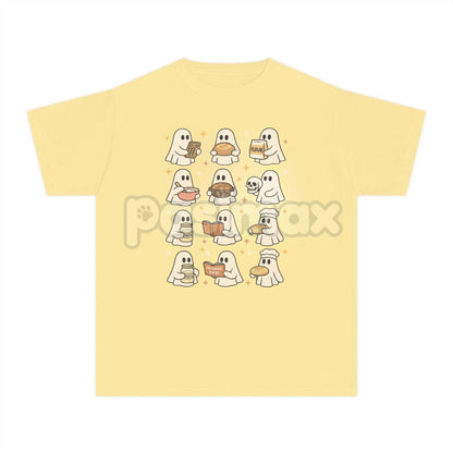 Sourdough Bread Halloween Shirt – Funny Baker Homemaker Tee, Cute Ghosts Cozy Fall Gift, Spooky Bread Pun T-Shirt