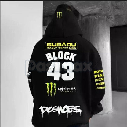 Monster Energy Claw Streetwear Hoodie – Oversized Graphic Pullover, Iconic Energy Drink Merch, Unisex