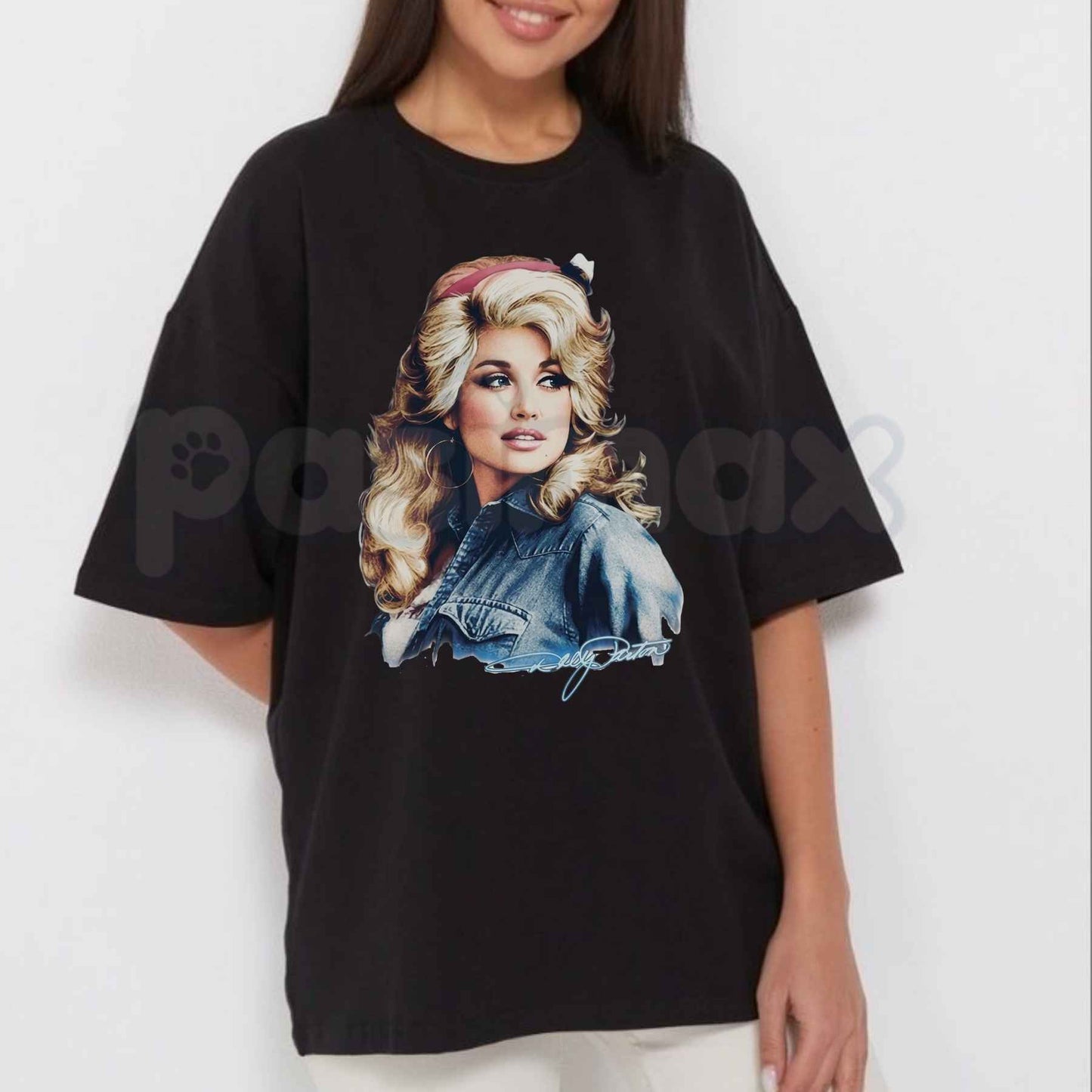 Vintage 80s Dolly Parton T-Shirt – Retro Country Music Queen Unisex Cotton Graphic Tee